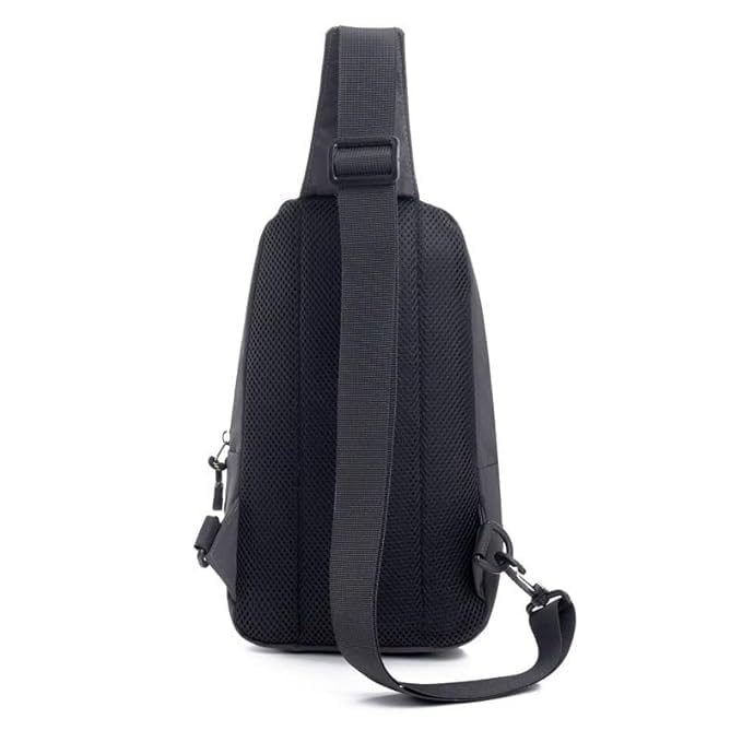 Black  Waterproof Shoulder Bag