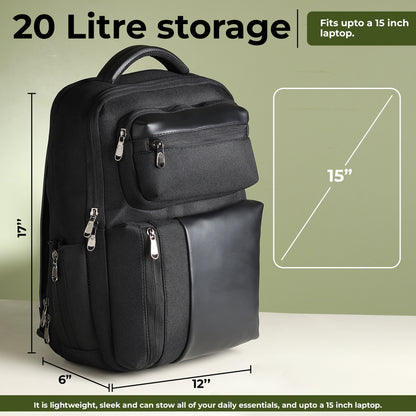 Laptop Backpack ,Multi-Compartment Travel & Office Bag