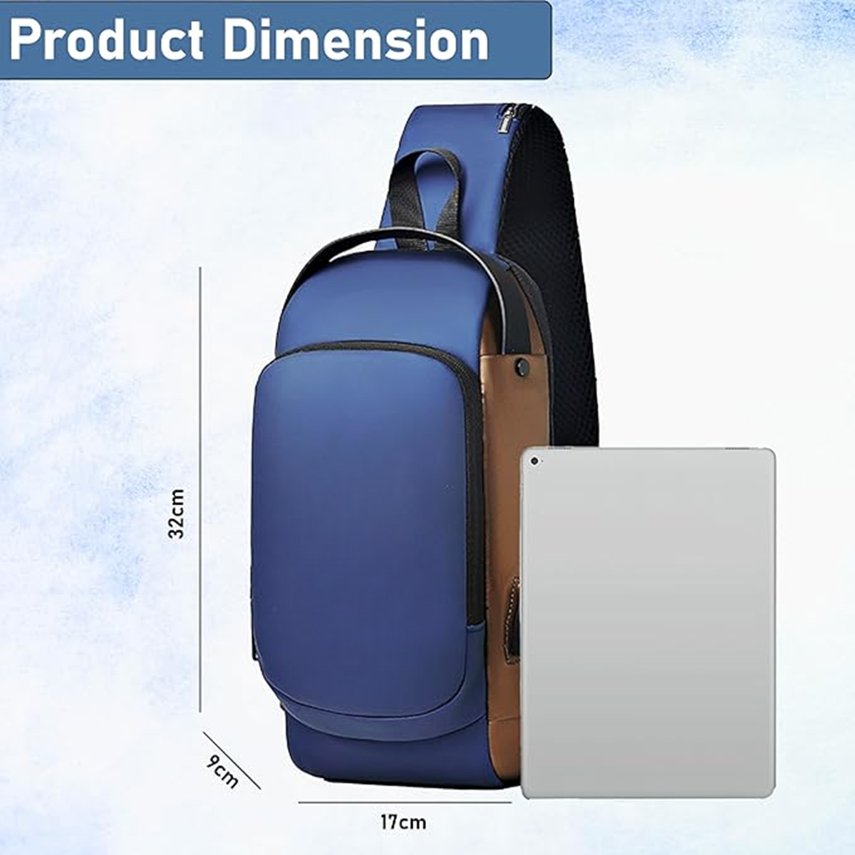 Blue Golden 𝐂𝐫𝐨𝐬𝐬𝐛𝐨𝐝𝐲 𝐒𝐥𝐢𝐧𝐠 𝐁ag