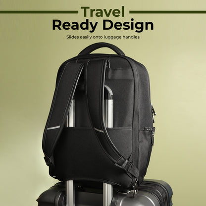 Laptop Backpack ,Multi-Compartment Travel & Office Bag