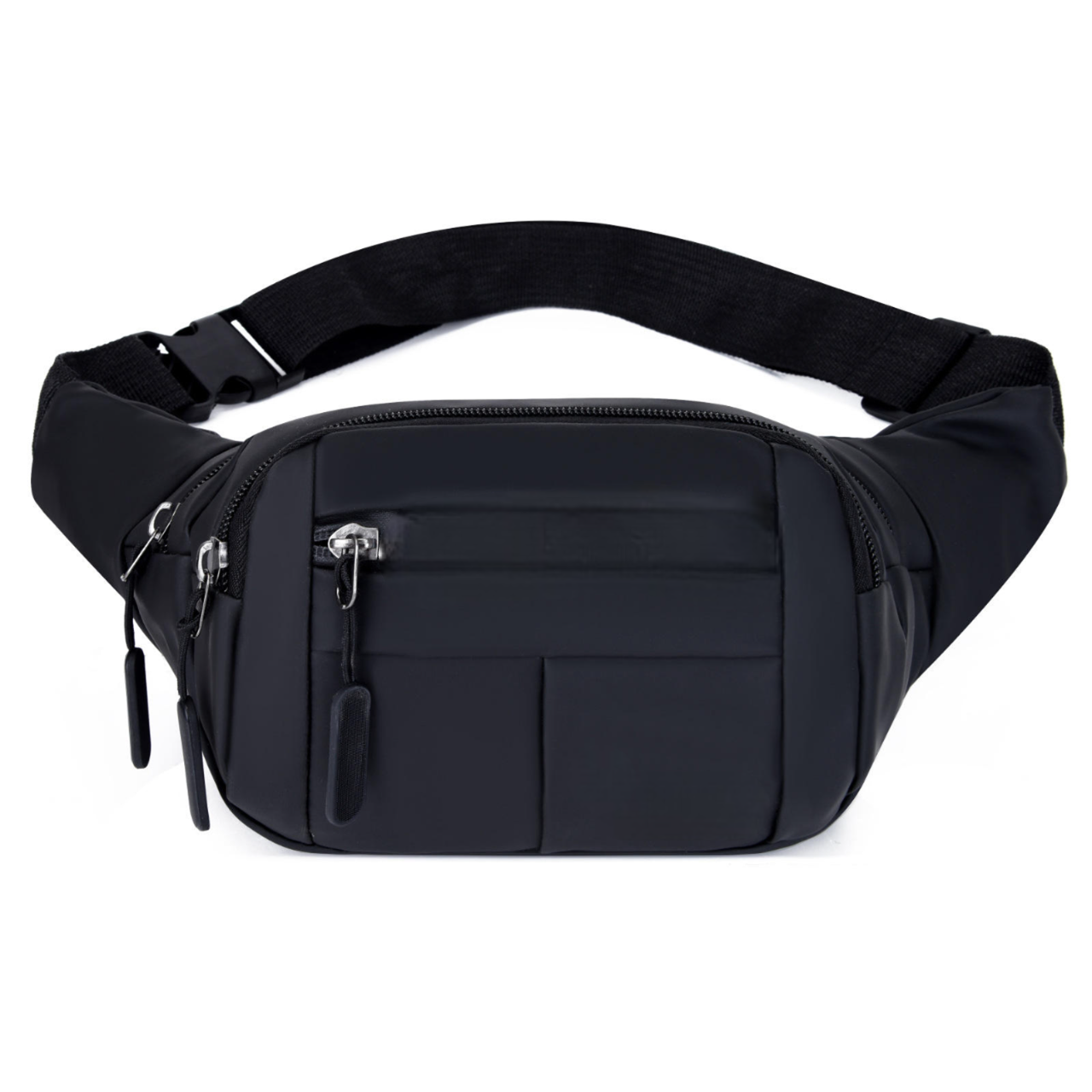 Black Waist Bag for Man & Woman