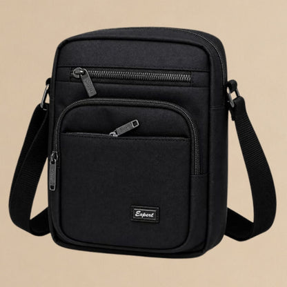 Men's Black Sling Bag