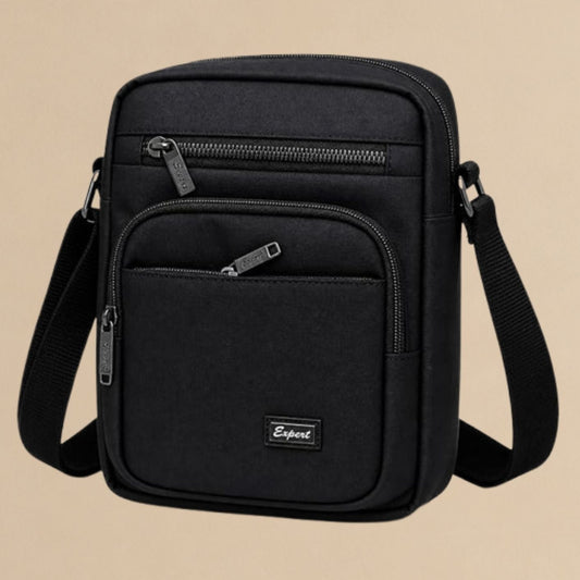 Men's Black Sling Bag