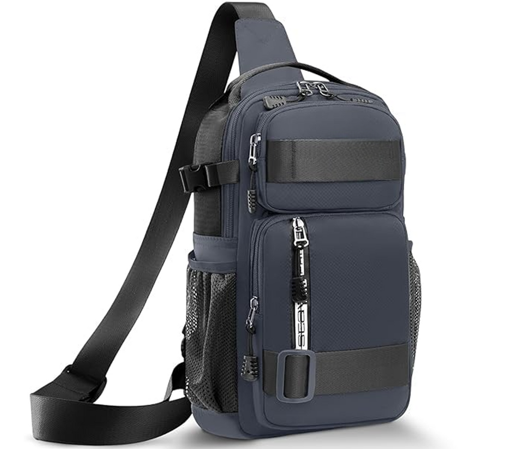 Sling Bag for Men & Women– Crossbody Sling Bag for Travel, Cycling & Hiking