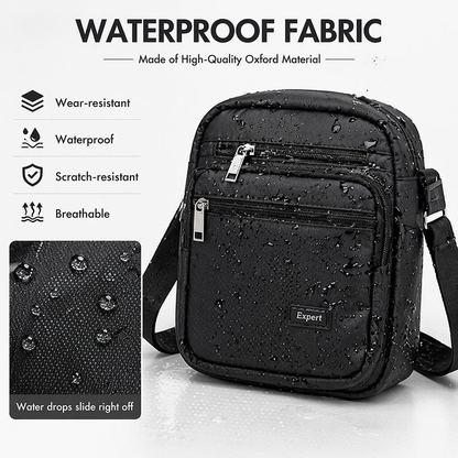 Men's Black Sling Bag